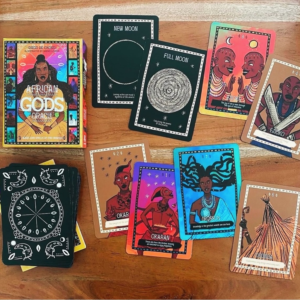✨SOLD✨ African Gods Oracle Card Deck - Multicolor